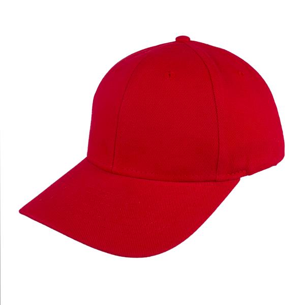 Nuevo Gema - GORRA ROJO ALGODON LISO CON HEBILLA