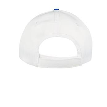 GORRA 5 GAJOS VISERA CURVA COPA BLANCA