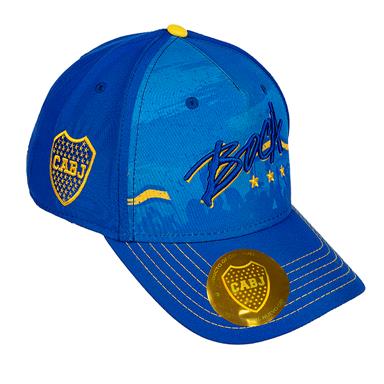 GORRA FRENTE SUBLIMADO CLUB ATLETICO BOCA JUNIORS
