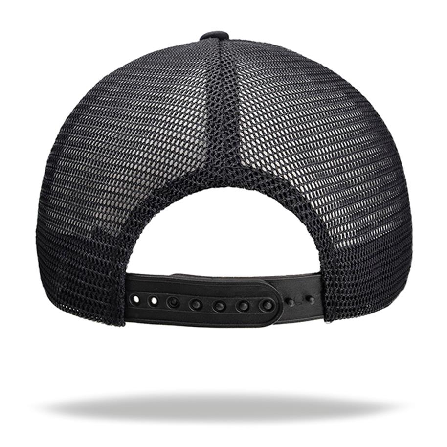 Gorra visera curva con red