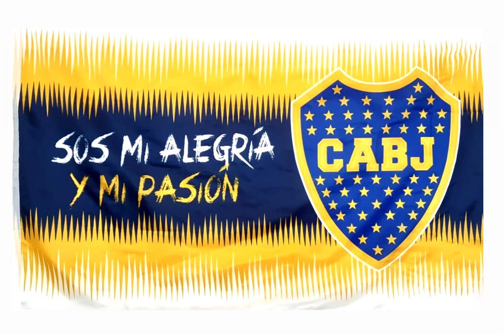 Bandera 90x150cm Producto Oficial Club Atlético Boca Juniors