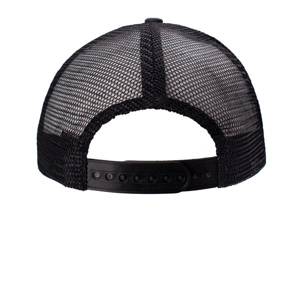 GORRA TRUCKER FRENTE BLANCO RED NEGRA Y VISERA GRIS