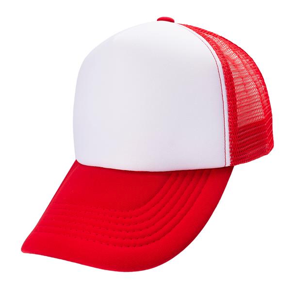 Nuevo Gema - GORRA TRUCKER ROJO FRENTE BLANCO