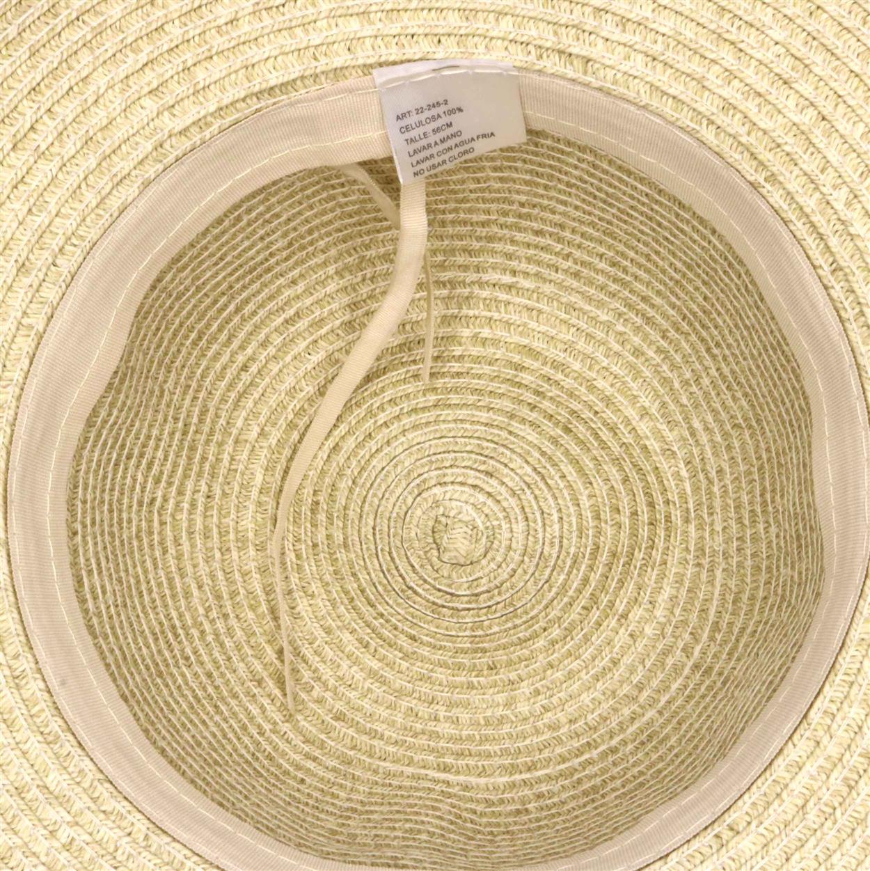 Sombrero Capelina de adulto Celulosa con Cinta.