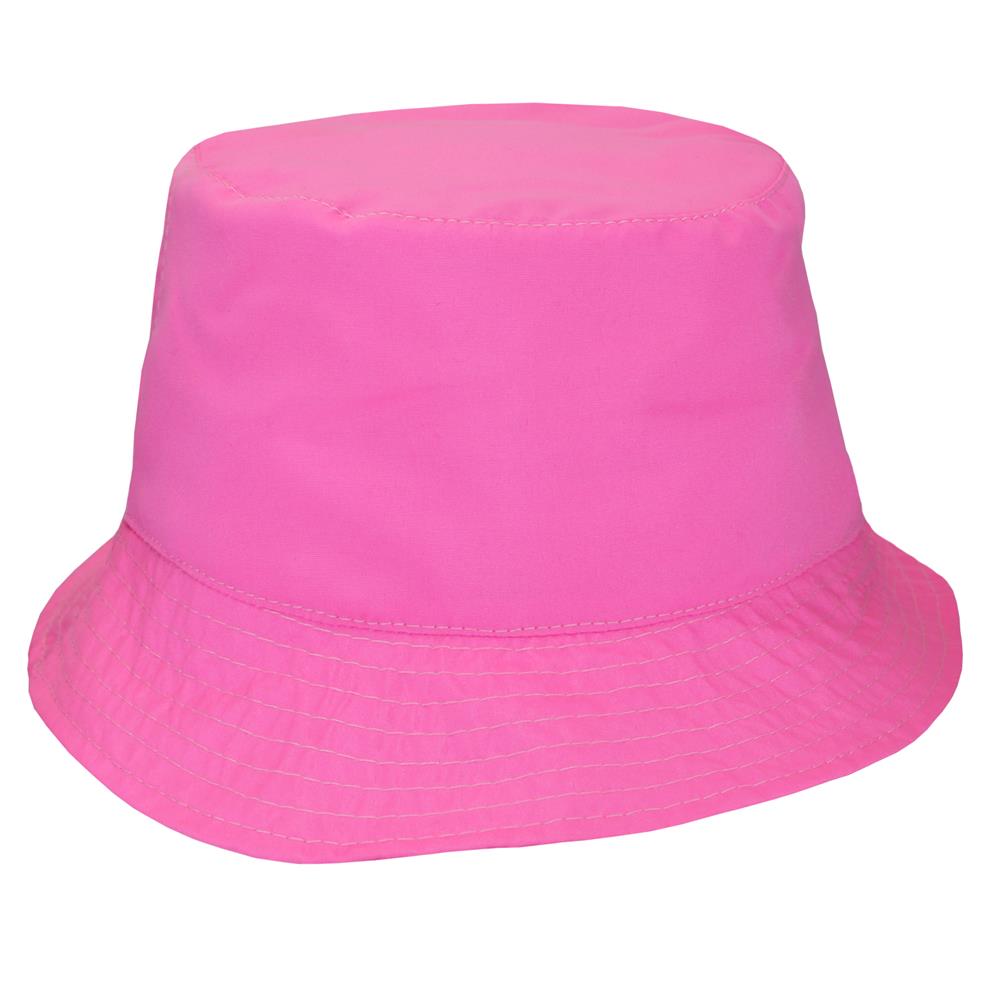 Sombrero piluso de adulto en rosa chicle fluo