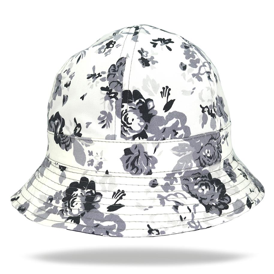 Sombrero piluso de adulto estampado floreado