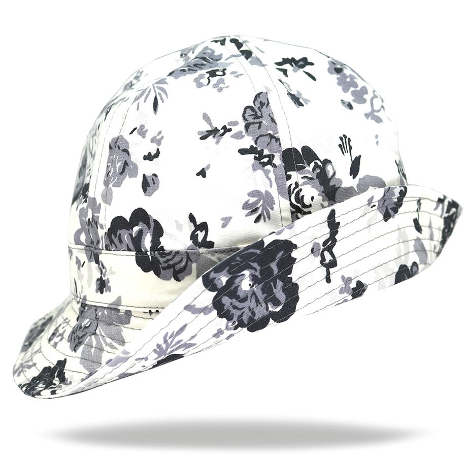 Sombrero piluso de adulto estampado floreado