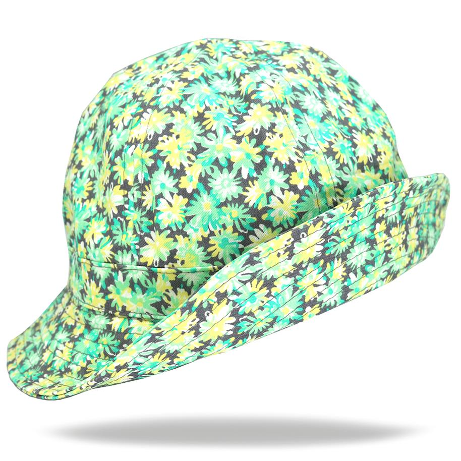 Sombrero piluso de adulto estampado floreado