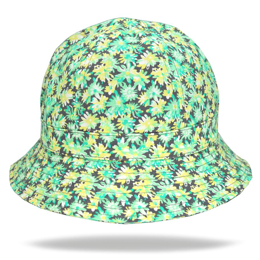 Sombrero piluso de adulto estampado floreado