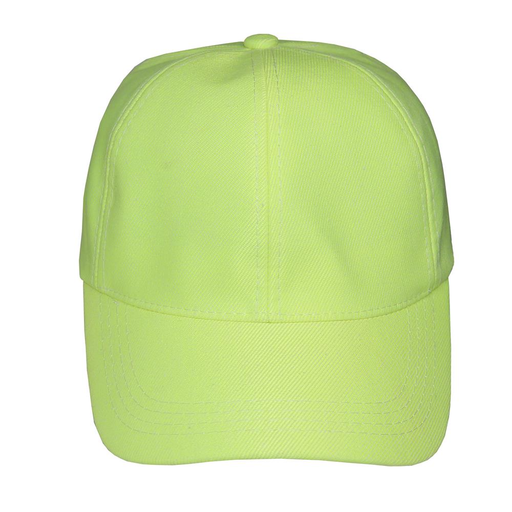 Gorra de Algodon 6 Gajos Fluor 