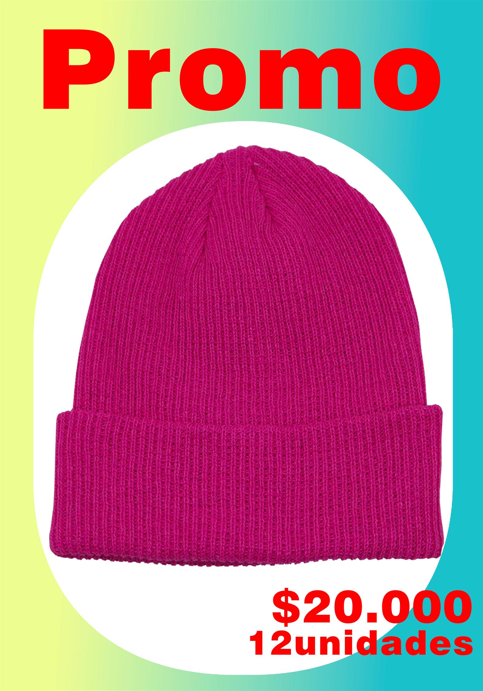 GORRO DE MORLEY SIMPLE UNISEX CON PUÑO