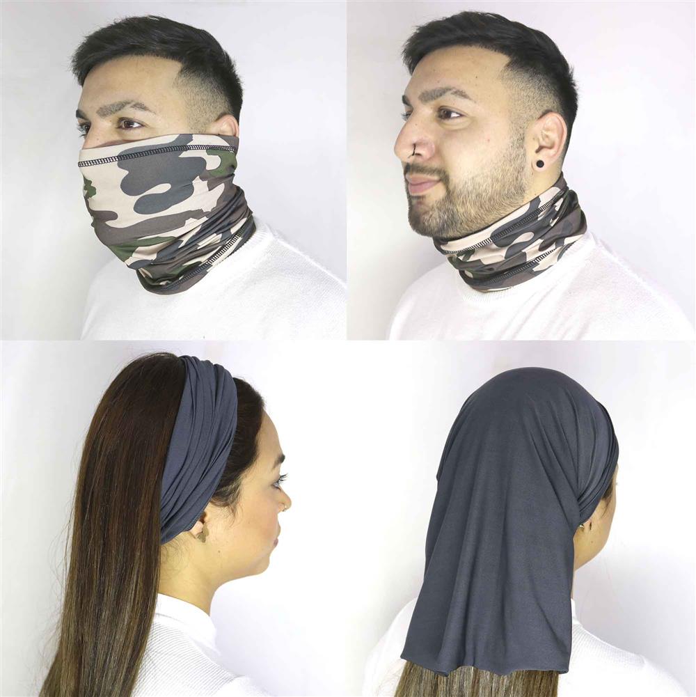 BANDANA MULTIUSO LISA UNISEX.
