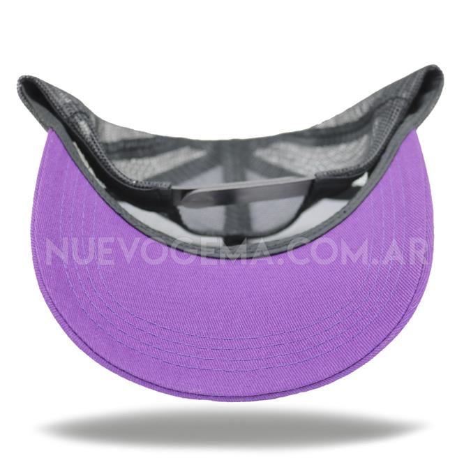 Gorra trucker premium 6 gajos visera curva 