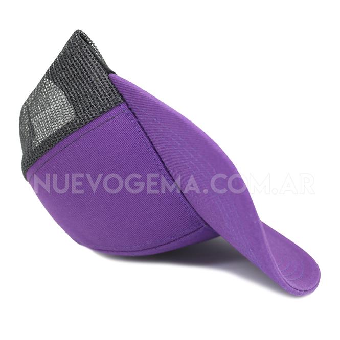 Gorra trucker premium 6 gajos visera curva 