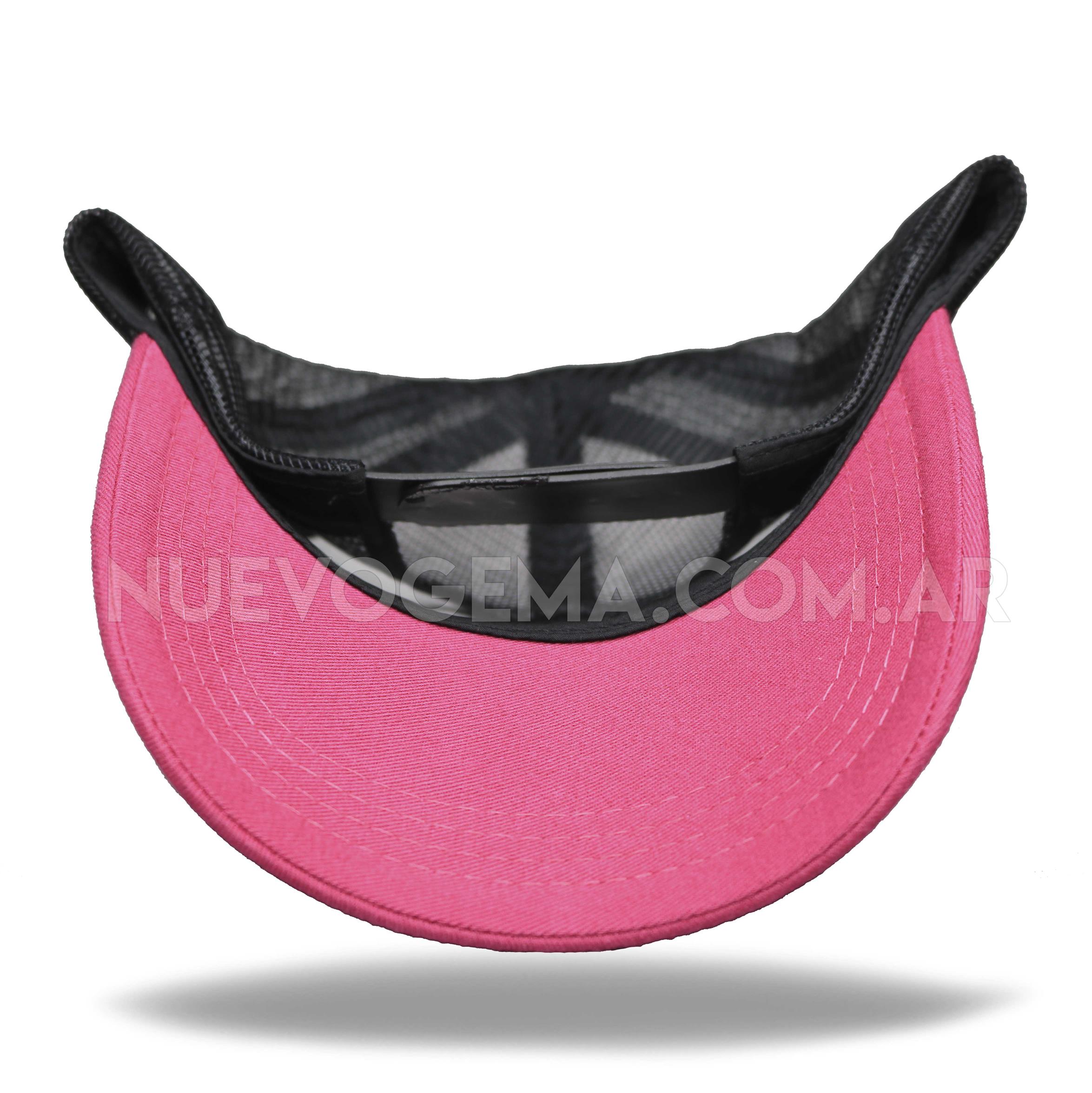 Gorra trucker premium 6 gajos visera curva 