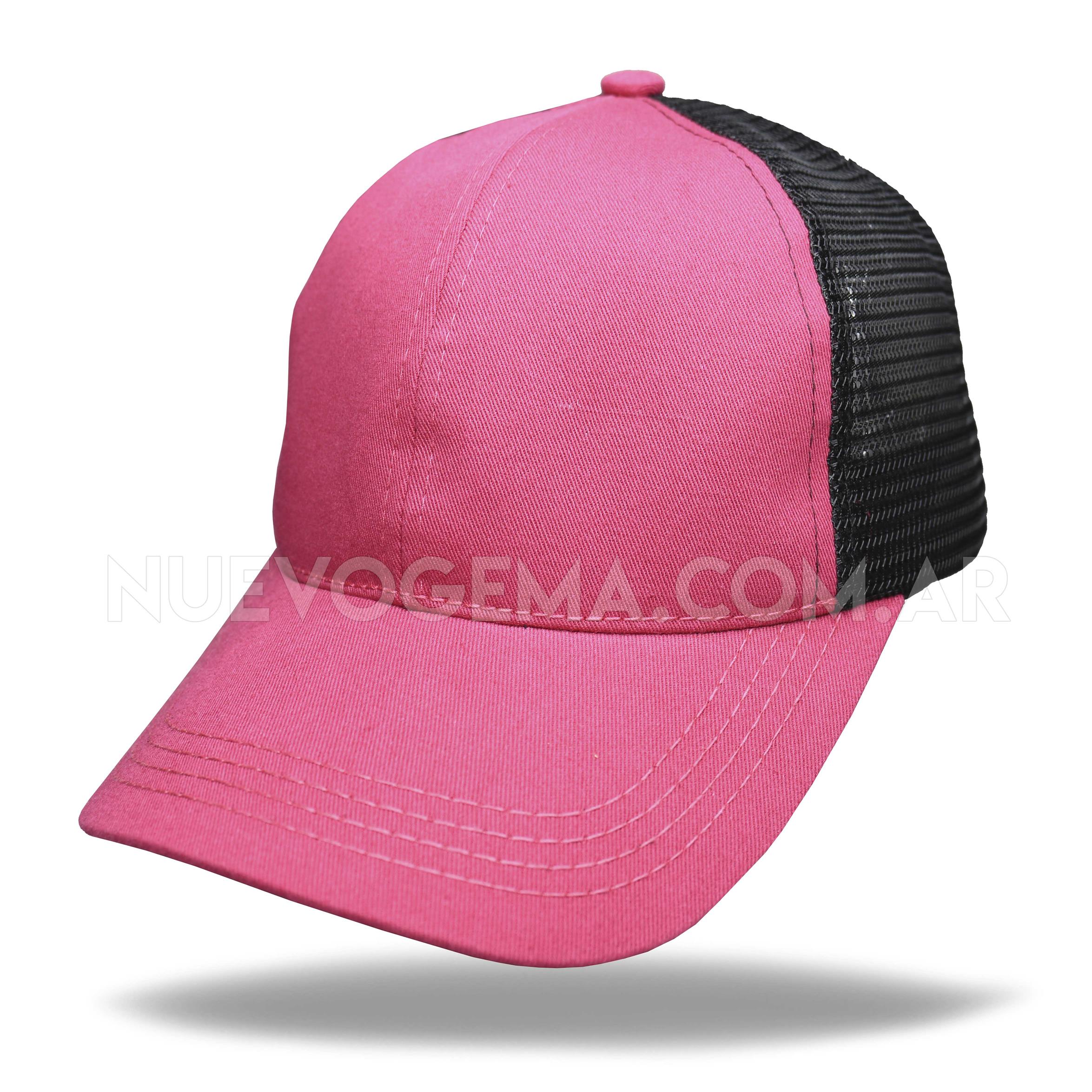 Gorra trucker premium 6 gajos visera curva 