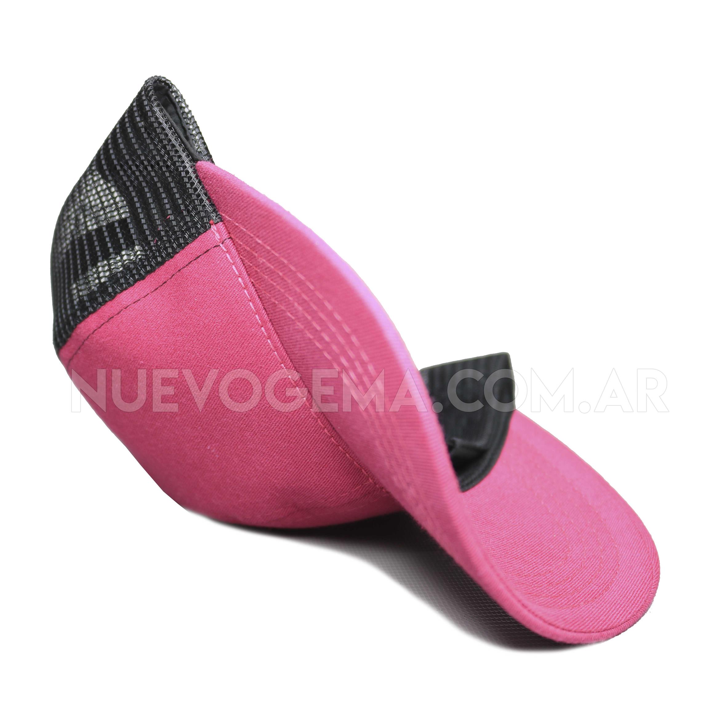 Gorra trucker premium 6 gajos visera curva 