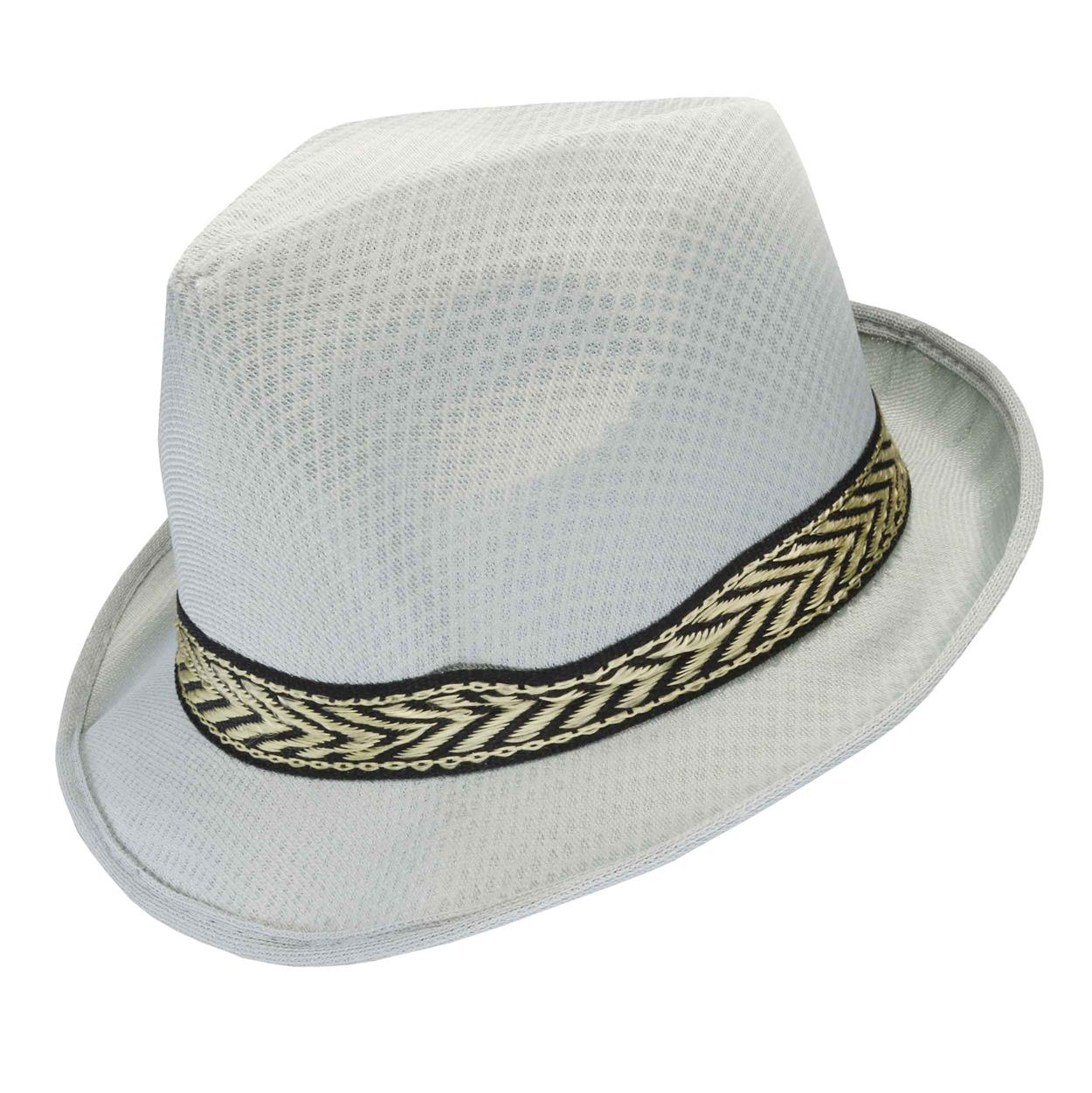 Sombrero Gardelito de adulto en poliéster.