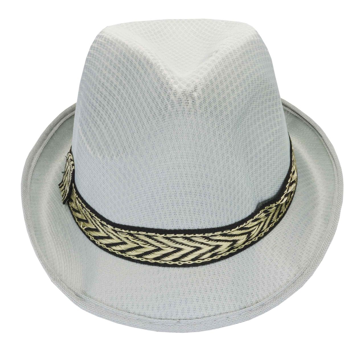 Sombrero Gardelito de adulto en poliéster.