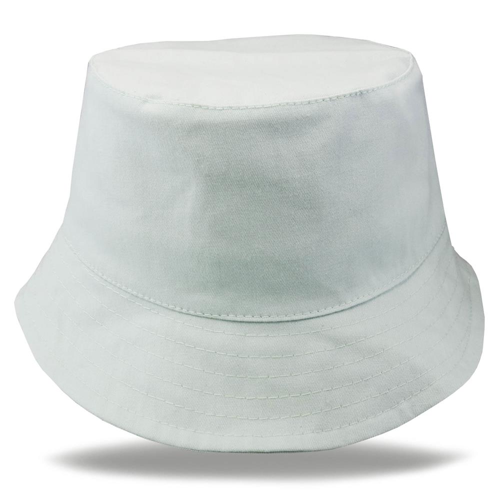 Sombrero piluso de adulto en gabardina aquamarina