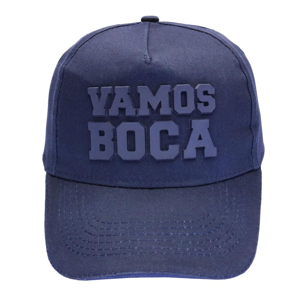 Gorra de adulto patch goma Boca Juniors visera curva
