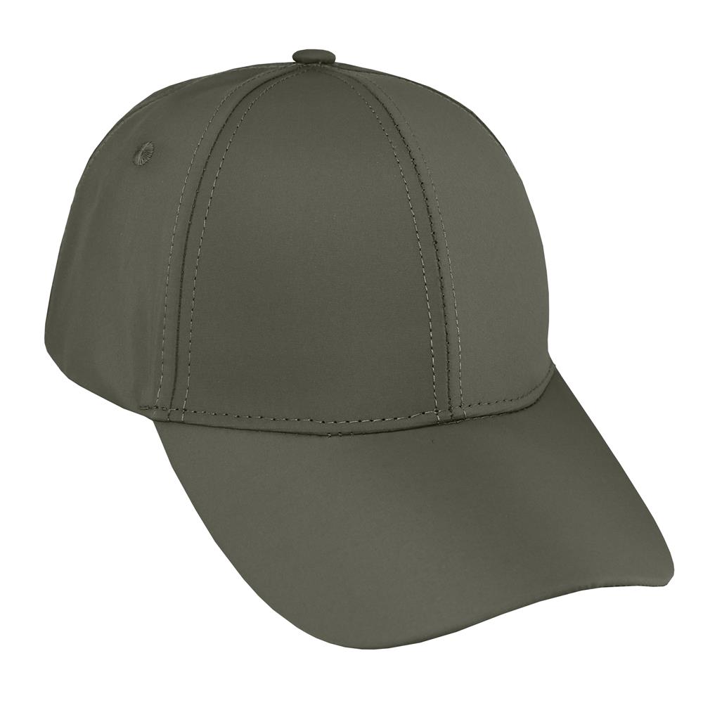 Gorra deportiva para adulto 6 gajos verde musgo