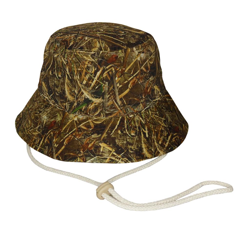 Boonie hats de gabardina estampada selva