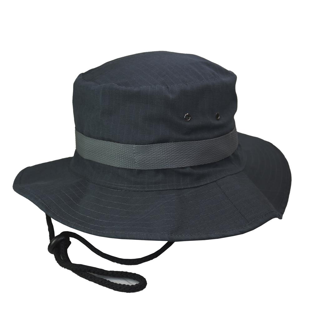 Sombrero australiano Ripstop gris oscuro