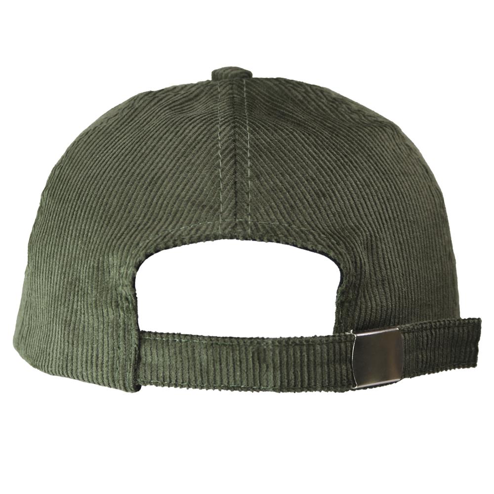 Gorra de adulto visera curva en corderoy 