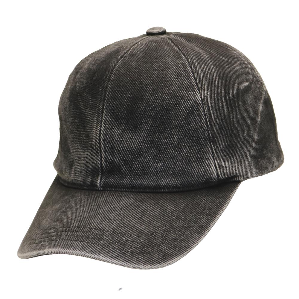 Gorra jean de adulto visera curva ajuste de hebilla 