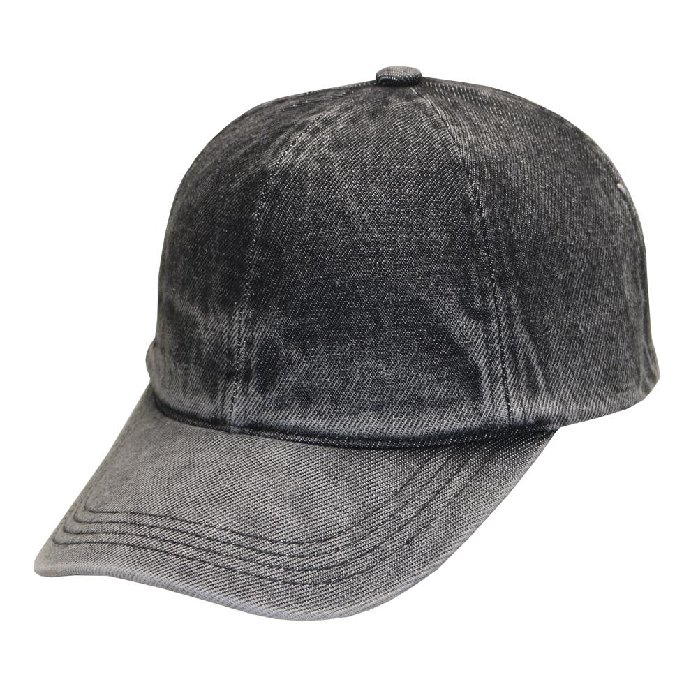 Gorra jean de adulto visera curva ajuste de hebilla 