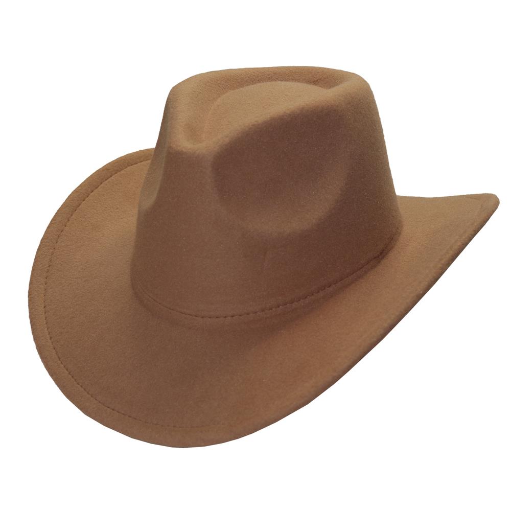 Cowboy simil de fieltro Caqui