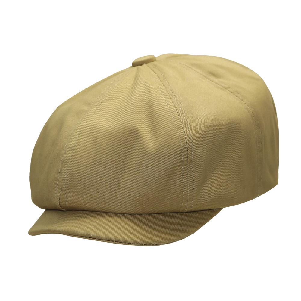 Gorra Newsboy en caqui
