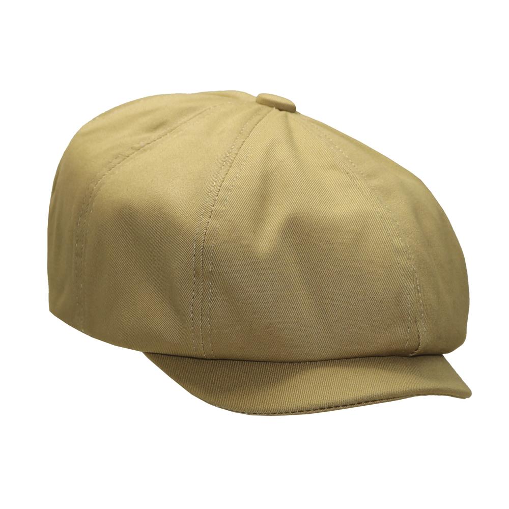 Gorra Newsboy en caqui