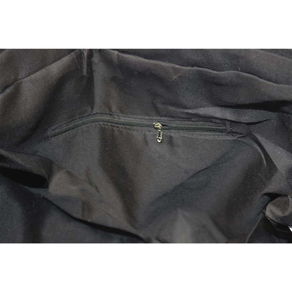 Tote bag puffer negro