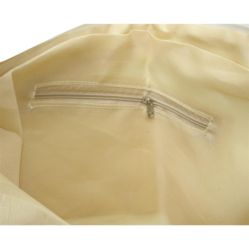 Tote bag puffer blanco