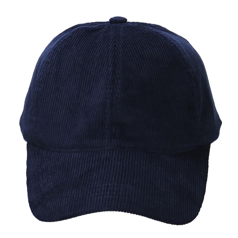 Gorra de adulto visera curva en corderoy 