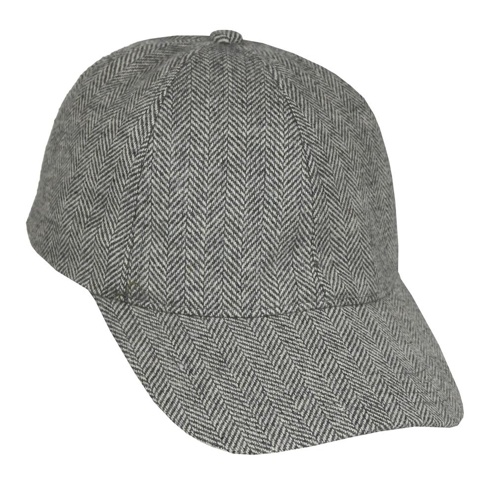 Gorra 6 gajos espigada gris