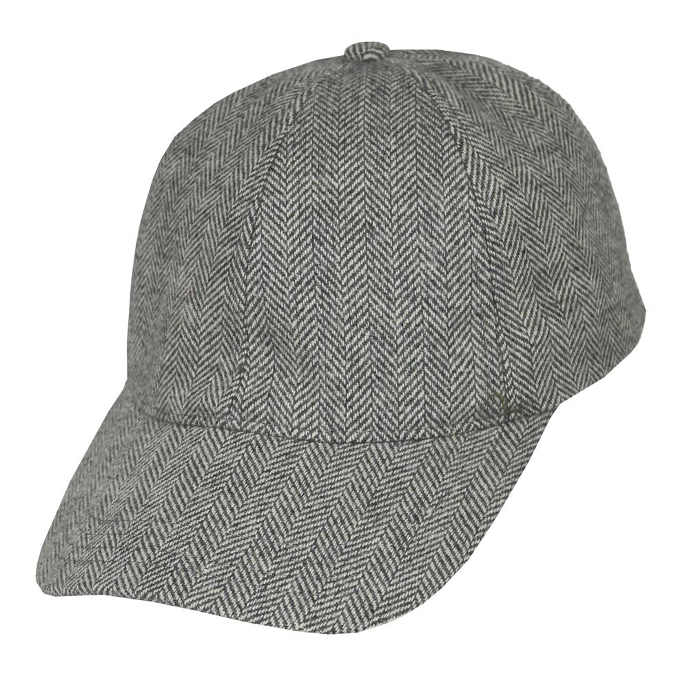 Gorra 6 gajos espigada gris