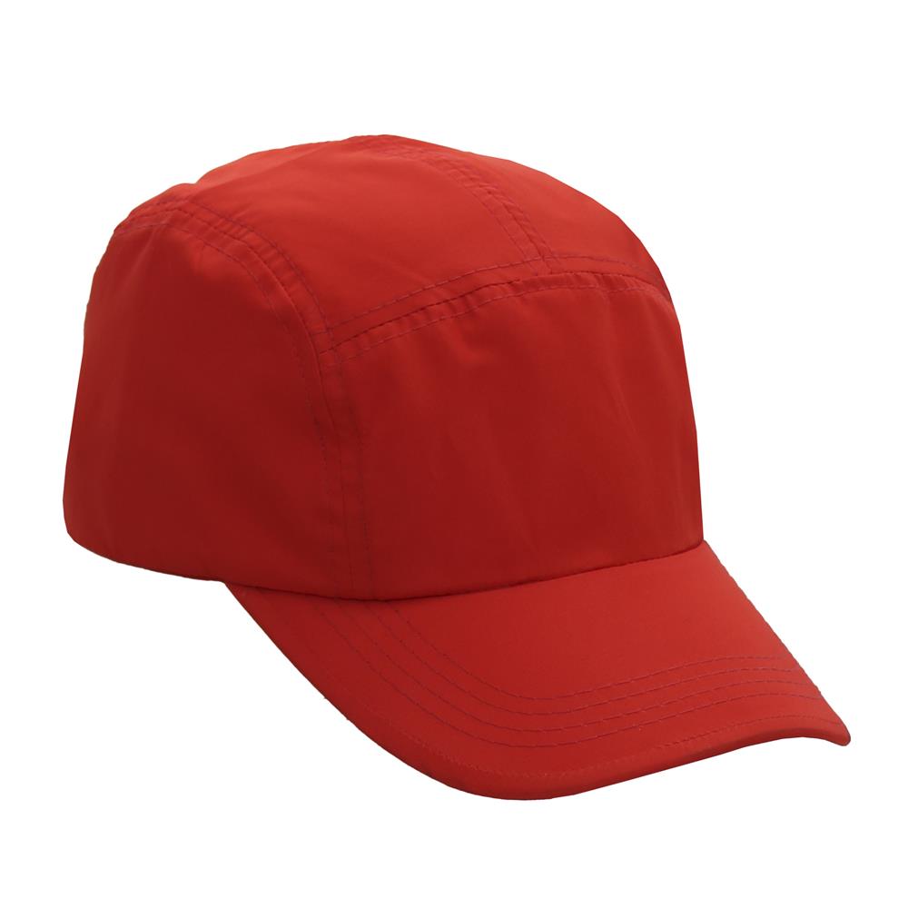 Gorra deportiva para adulto tafeta roja