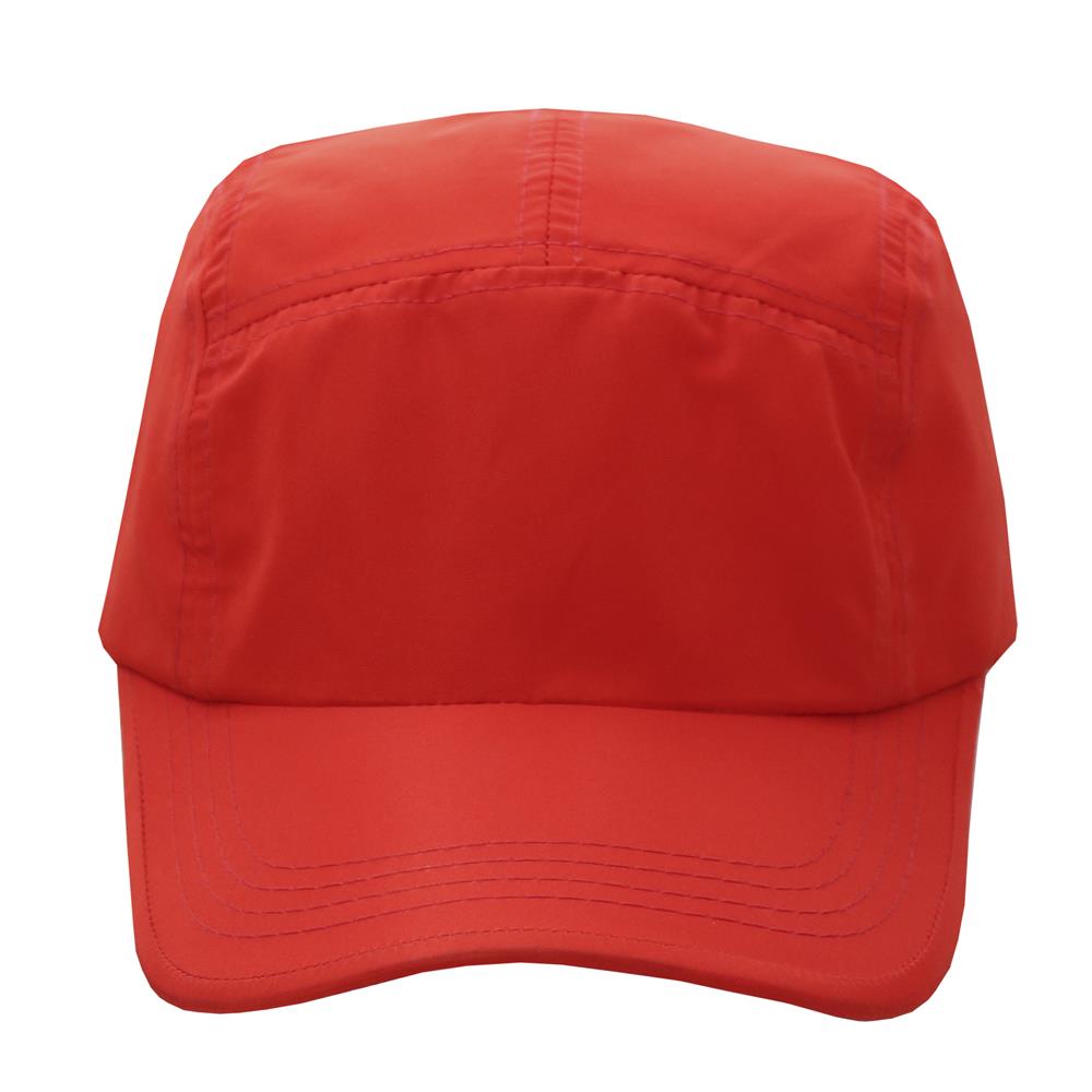Gorra deportiva para adulto tafeta roja