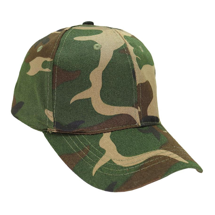 Gorra de gabardina camuflada militar