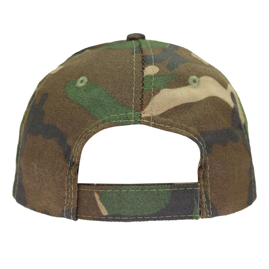 Gorra de gabardina camuflada militar